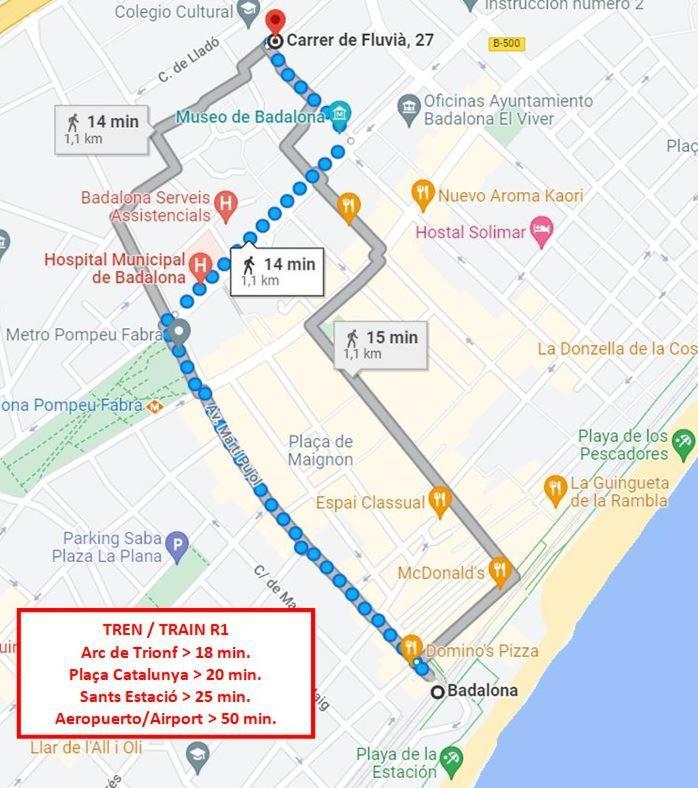 Casabala - Near The Beach And Barcelona Center 바달로나 외부 사진
